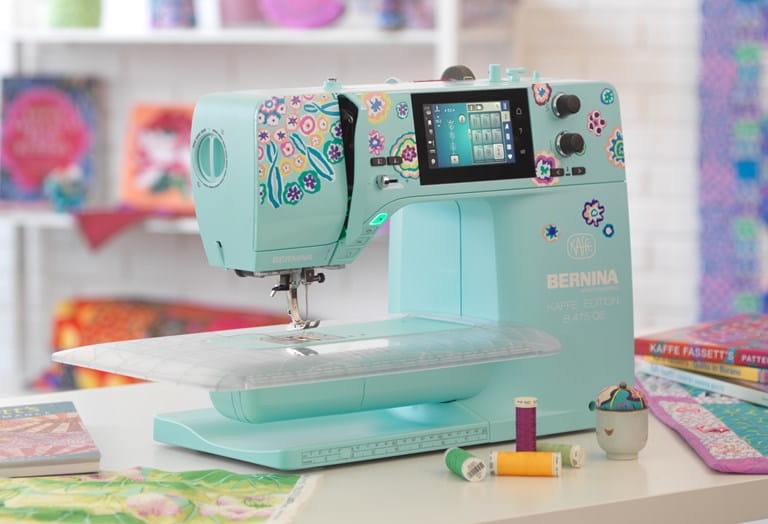 BERNINA 475 QE Kaffe Edition