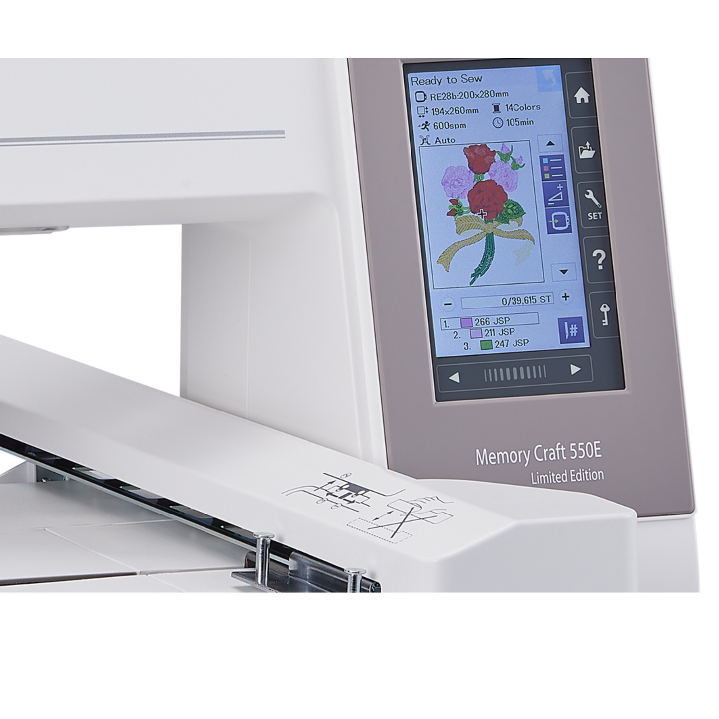 Janome Memory Craft 550E Limited Edition