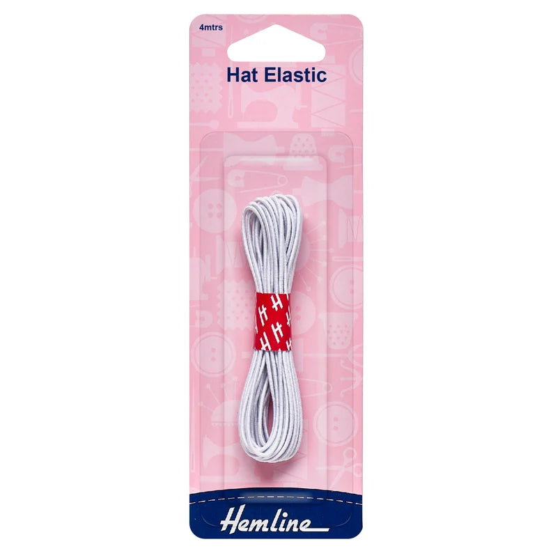 Hemline Hat Elastic 4m x 1.3mm