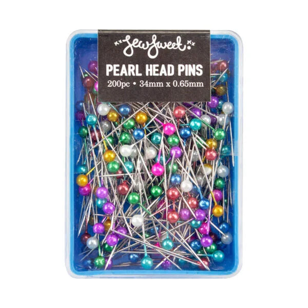 SEW SWEET PINS COLOURED HEAD PACK
